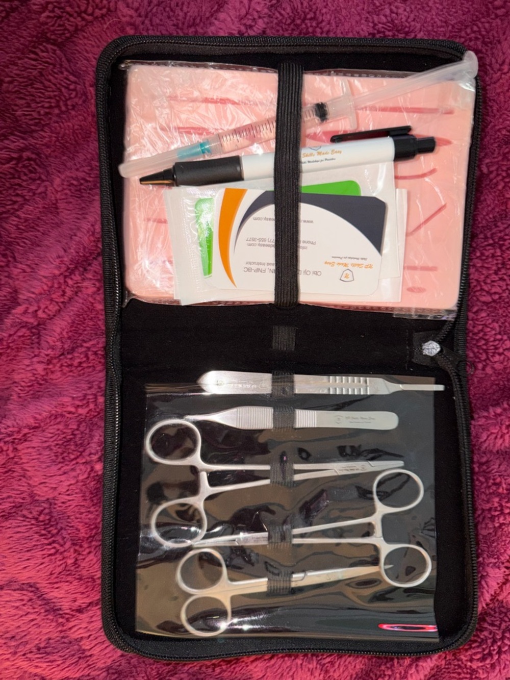 Medical/suture practice kit brand new never used